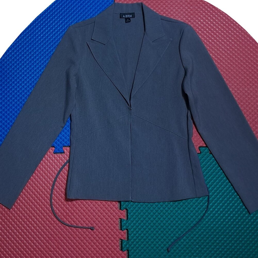 A. Byer Wrinkle Free Light Weight Pant Suit Set: Unlined Jacket & Pants NEW